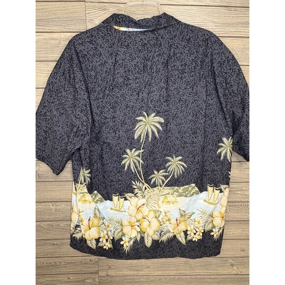 Vintage Winnie Fashion Shirt Men XXL Hawaiian Button Up Floral Tropical 2XL - Picture 5 of 7